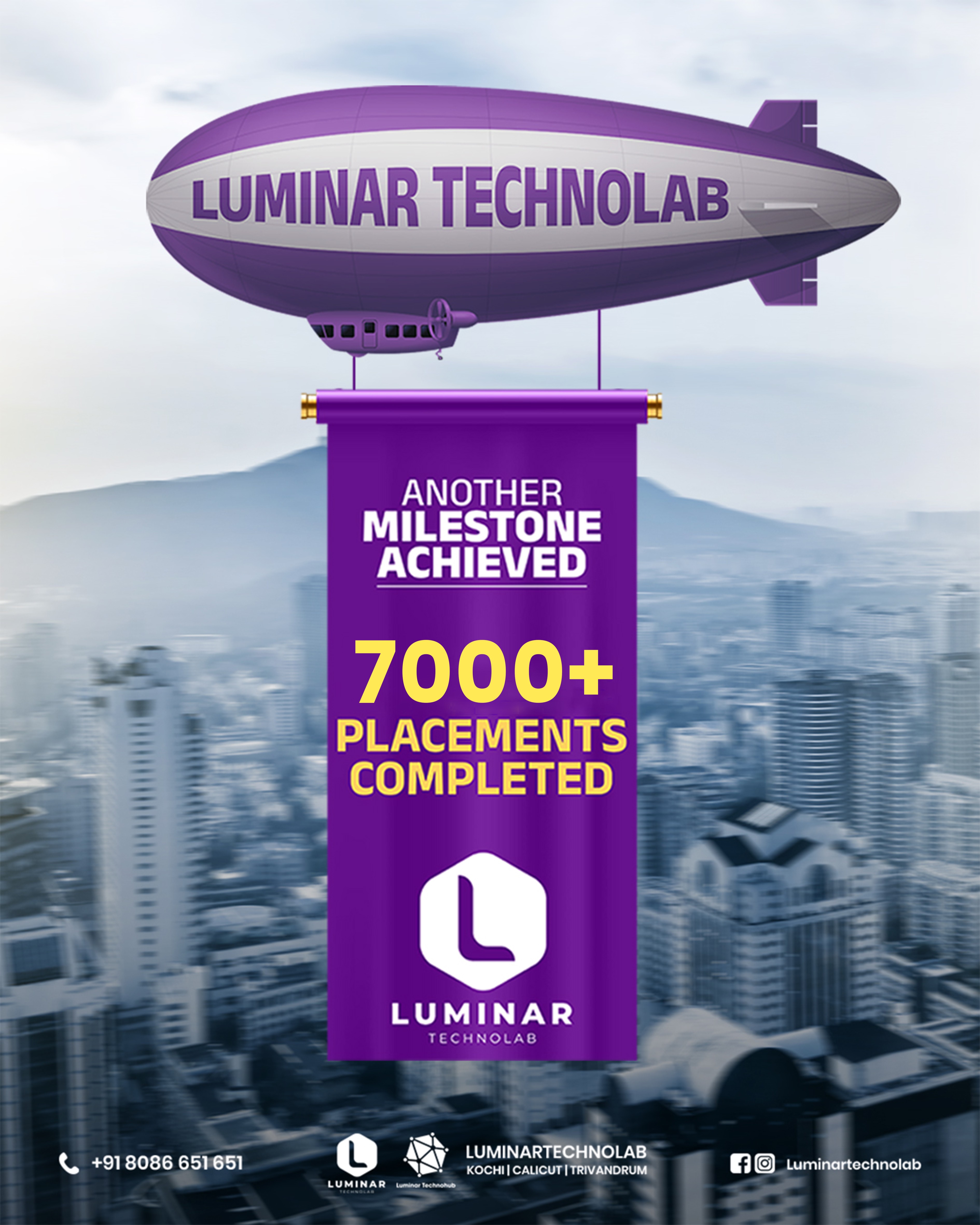 7000+ Placements - Leading with 7000+ Placements